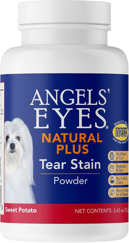 Antibiotic free tear stain remover formula bottle back label ingredients