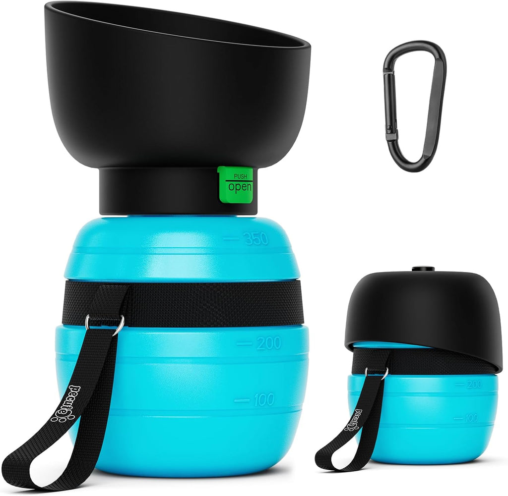 Pecute Portable 22 oz Dog Water Bottle, 2 in 1 Dog Water Bottle Bowl Leakproof with Double Seal, BPA Free, Lightweight, Pet Water Bottel Dispenser for Outdoor Walking Triping Hiking Camping Travels - Image 14