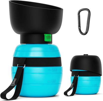 Pecute Portable 22 oz Dog Water Bottle, 2 in 1 Dog Water Bottle Bowl Leakproof with Double Seal, BPA Free, Lightweight, Pet Water Bottel Dispenser for Outdoor Walking Triping Hiking Camping Travels - Image 14
