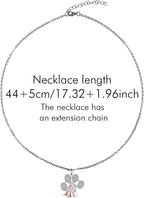 Creative matching pet necklace gift set showcasing durable interlocking metal components.