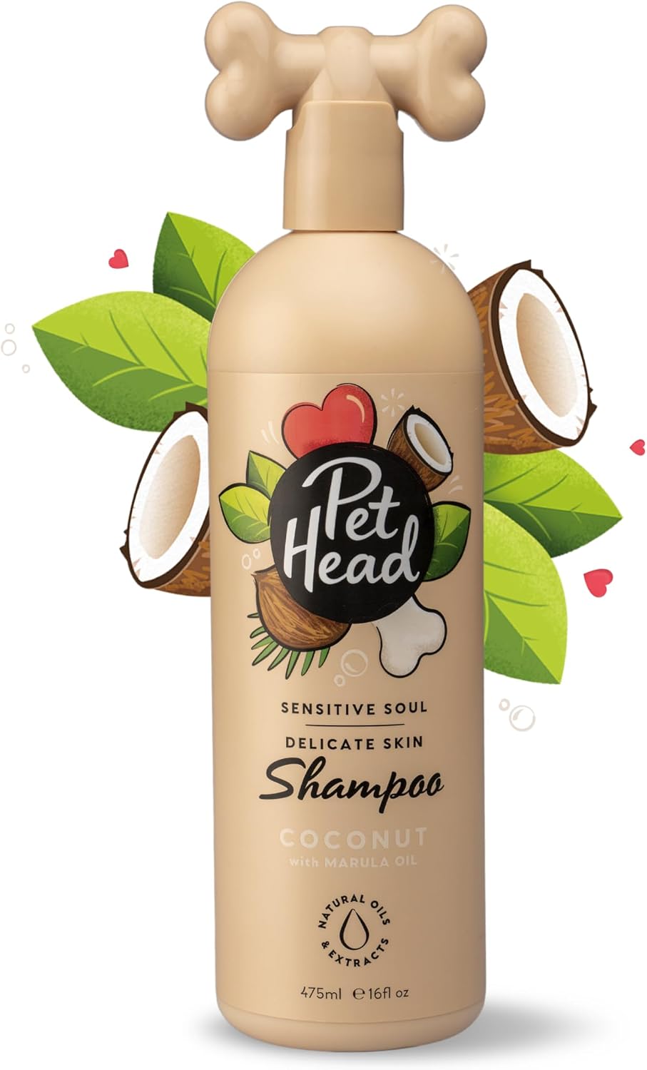 Pet Head 250ml coconut fragrance anti inflammatory puppy safe conditioner