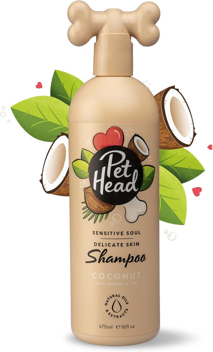 Pet Head 250ml coconut fragrance anti inflammatory puppy safe conditioner