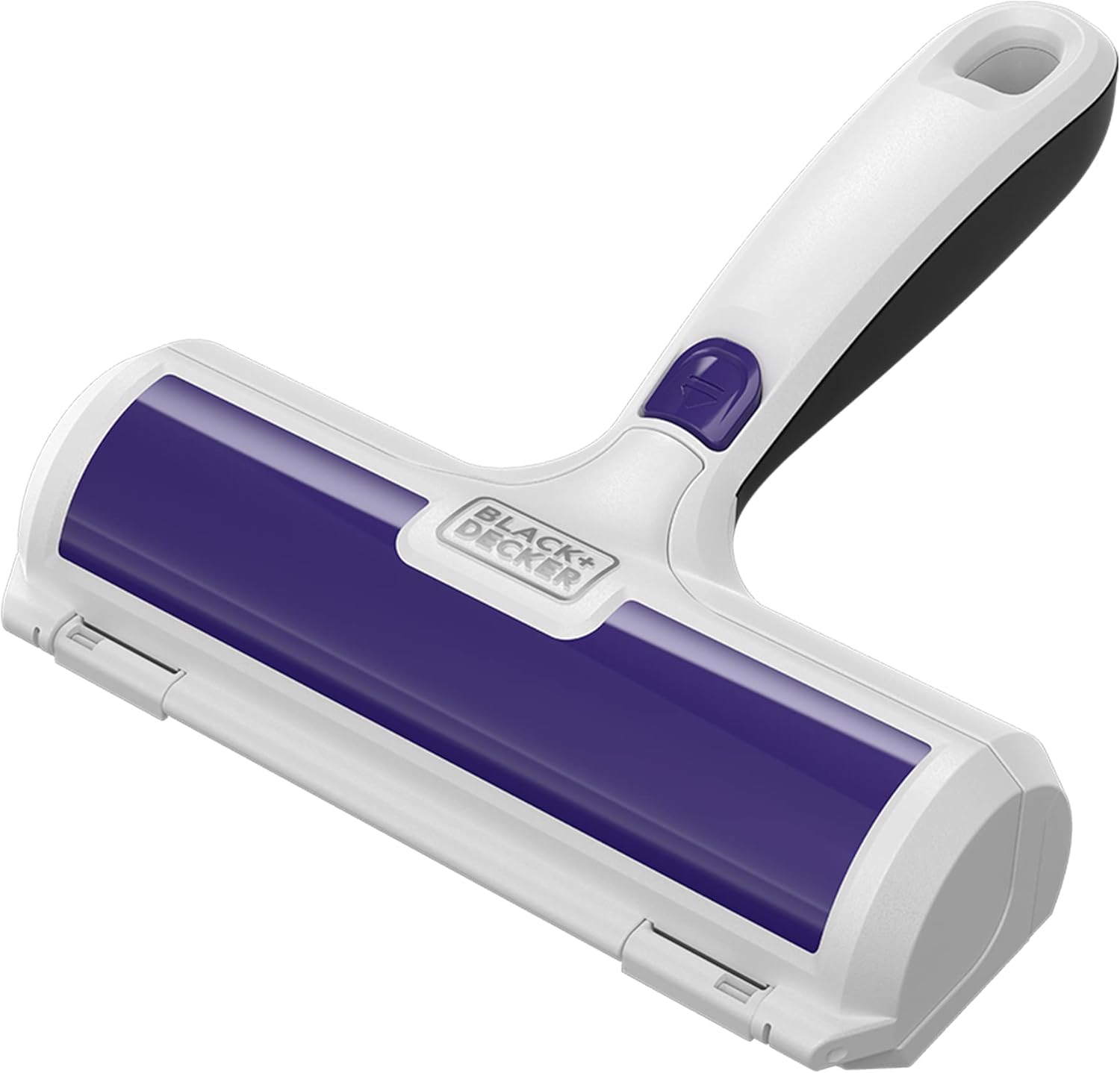 Black+Decker Pet Hair Remover Roller front view for upholstery