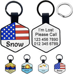 Silent Dog Tags, Personalized Engraved Silicone Dog and Cat Name Pet ID Tags, Soundless No More Jingling Dog Tags (1 PCS,Bone) - Image 10