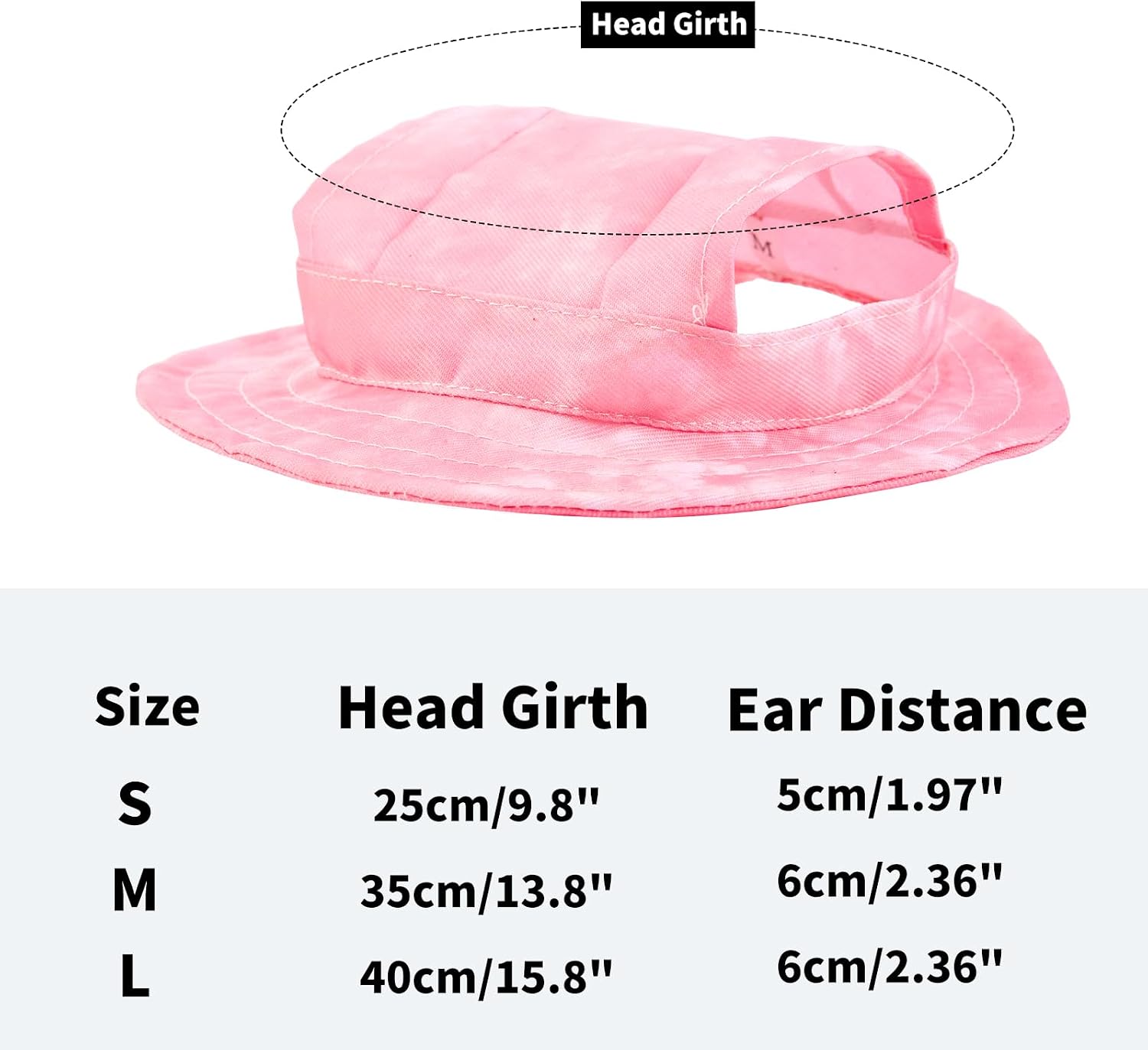 Sdfvsdg pet sun protection cap worn by a puppy