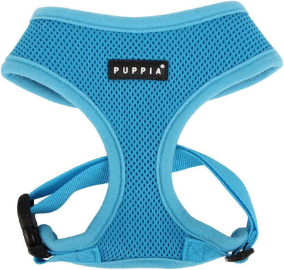 Puppia Soft Dog Harness No Choke Over-The-Head Triple Layered Breathable Mesh Adjustable Chest Belt and Quick-Release Buckle, Pink, Medium - Image 10
