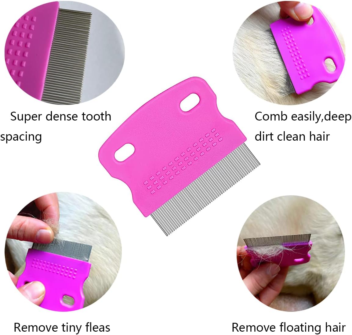 Hsathoac pet grooming kit for long and short haired cats