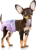 Flying Paws 10 count disposable pet diapers showing thickness and soft breathable material texture