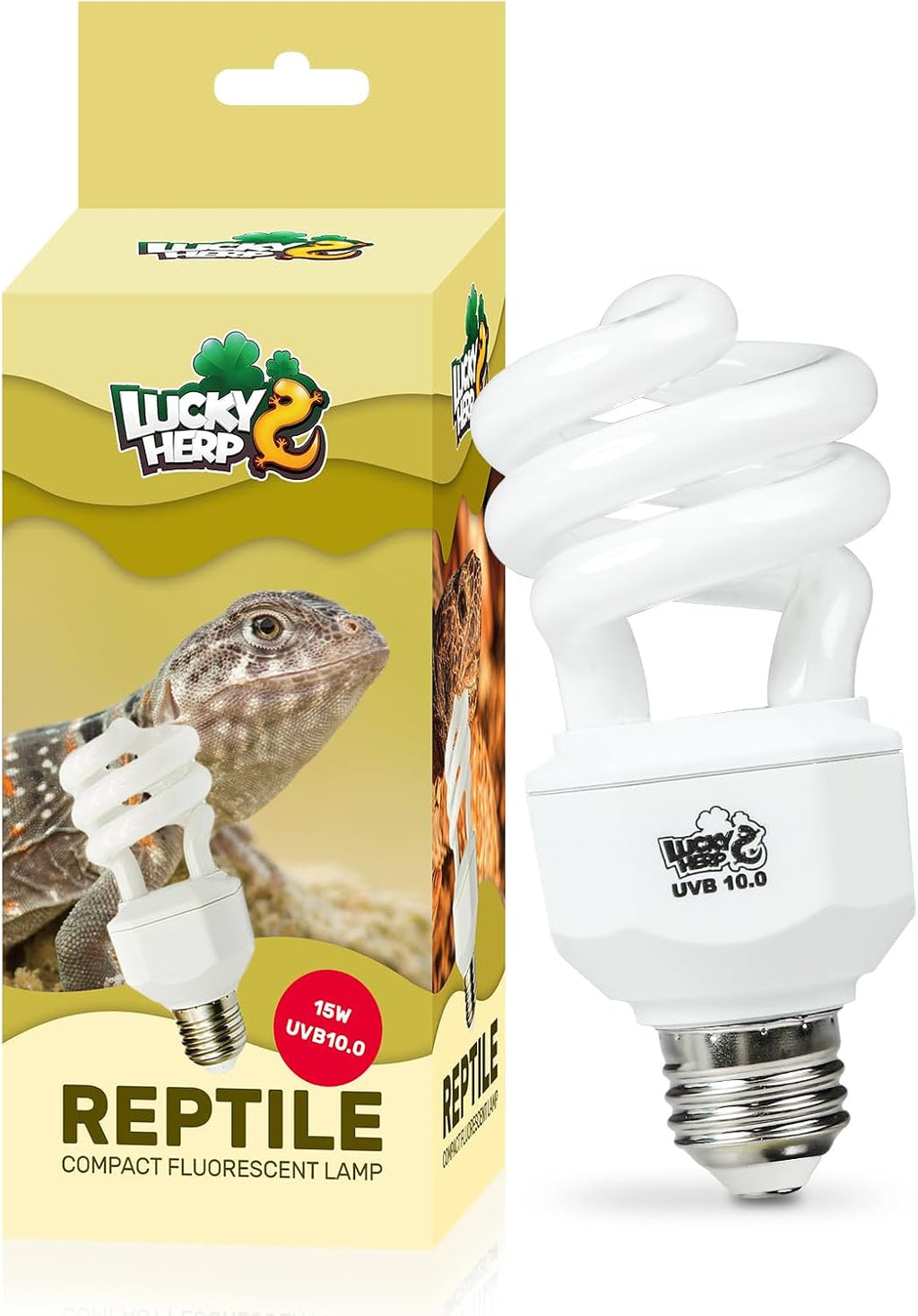 Lucky Herp 23W desert reptile lamp complete retail package