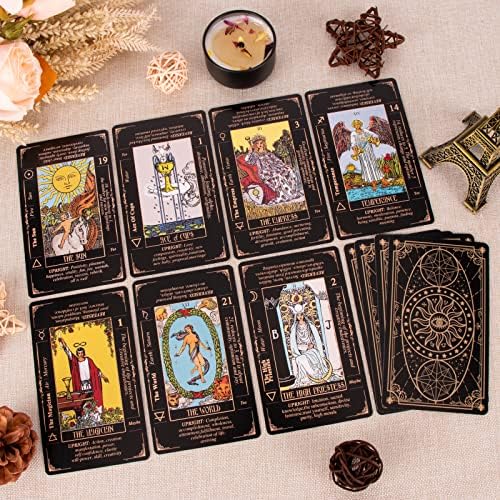 Full set of Kledery Tarot cards with guidebook and flannel storage bag