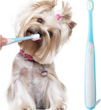 Detailed bristles of MoonyMars tiny pet teeth cleaner