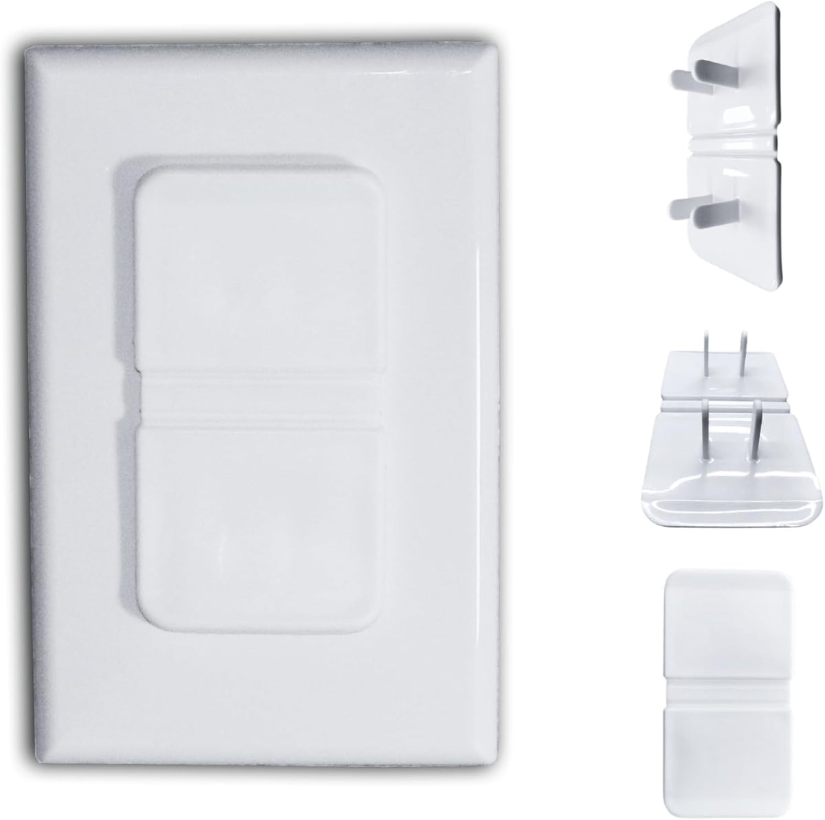 Infant Tree double outlet covers front view for baby proofing