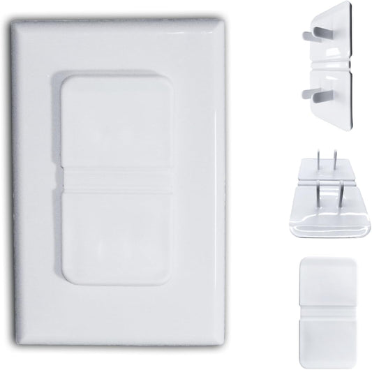 Infant Tree double outlet covers front view for baby proofing