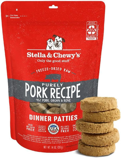 Stella & Chewy's Freeze-Dried Raw Dinner Patties - Chicken Recipe - High Protein Grain-Free Puppy & Dog Food - Perfect for Picky Eaters - 25 oz - Image 14