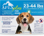 Apex Plus Flea and Tick Prevention for Dogs | Small (5-22 lbs) | 3-Month Supply | Dog Flea and Tick Treatment | 24-Hour Activation, Waterproof, 30-Day Protection - Image 14