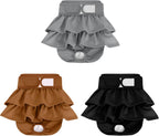 Washable Dog Diapers Female 3 Pack Reusable Highly Absorbent Doggie Diaper, Flexible Doggy Diaper Female Durable Leak-Proof Diapers for Dog Period Heat Incontinence Potty Training, XS - Image 14