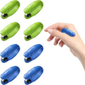 Tondiamo migraine relief clip front view showing green and blue colors