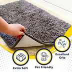 Thermoplastic Rubber non slip backing of Muddy Mat entryway rug