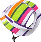 Round Brim Princess Hat Visor Hat Pet Dog Mesh Porous Sun Hat with Ear Holes for Small, Extra Small Dog Teddy, Pug, Chihuahua, Shih Tzu, Yorkshire Terriers, Papillon Pink S - Image 12
