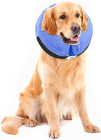 MCHY authentic USA imported veterinary recovery collar inflation valve details.