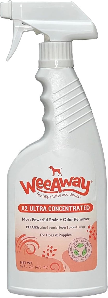 Wee Away(R) X2 Dog Urine Stain & Odor Remover - Double Strength Enzyme Spot Cleaner for Dog Pee, Marking & Odor Removal, Carpet, Furniture & Bedding, Non-Toxic, 16 oz - Image 11