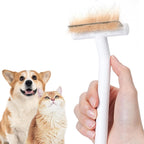 Aumuca pet deshedding tool front view for grooming