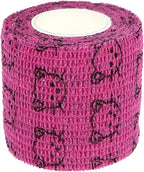 Close up of breathable material of Keqcqe vet wrap