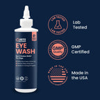 Soothing dog eye drops rinse for runny and irritated eyes