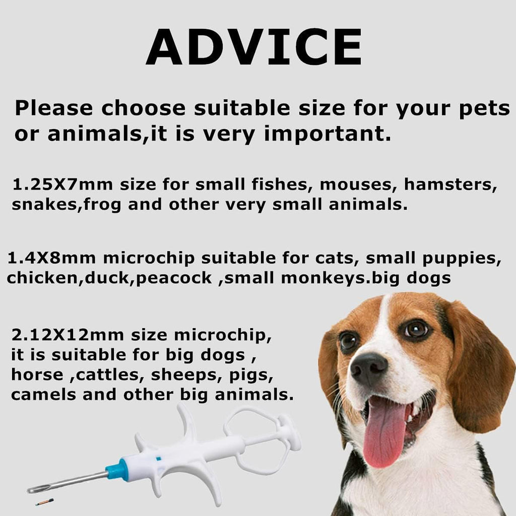 USA imported animal microchip identification system for domestic pets
