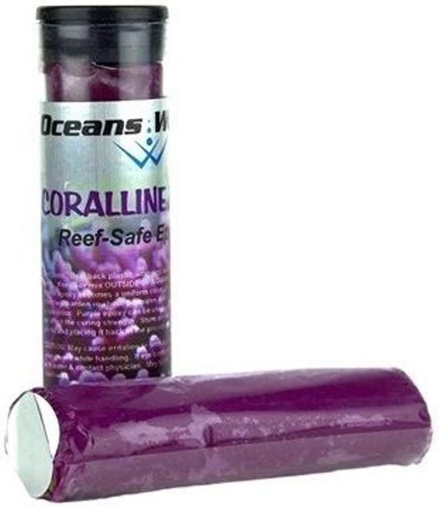 Oceans Wonders Coralline Purple Reef Safe Epoxy Putty front view packaging