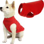 Gooby Stretch Fleece Vest Dog Sweater - Pumpkin, Medium - Warm Pullover Super Stretchy Fleece Dog Jacket for Small to Large Dogs - Image 15