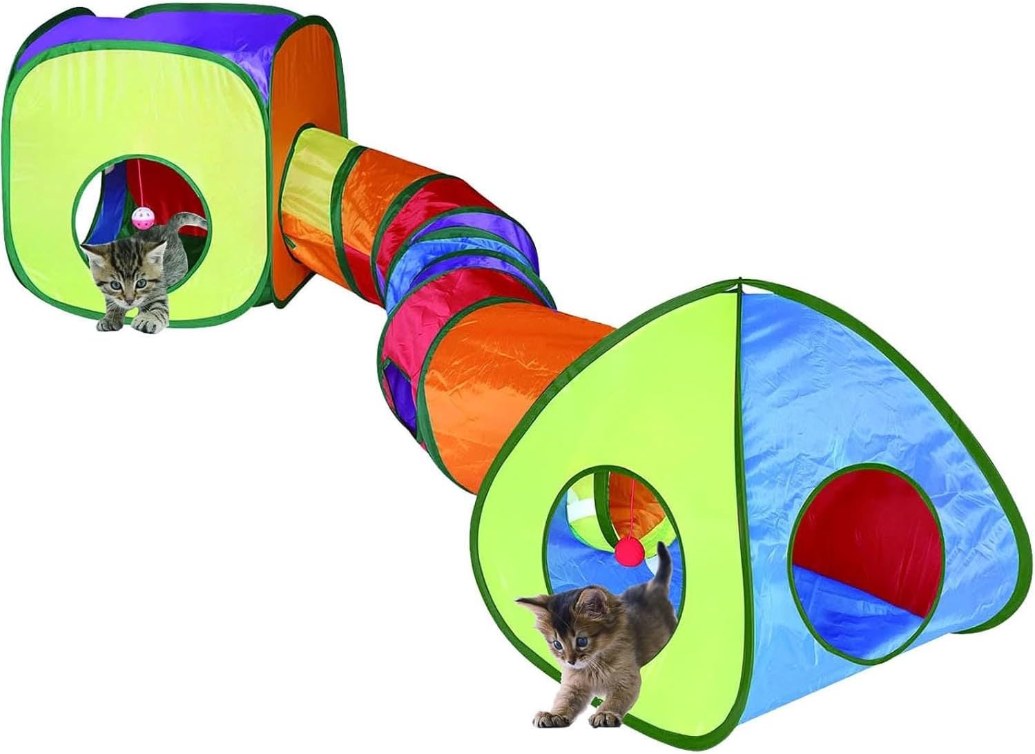 USA imported interactive small animal exercise tunnel and tent set