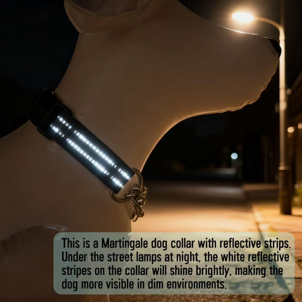PUROAYET no slip escape proof dog collar close up