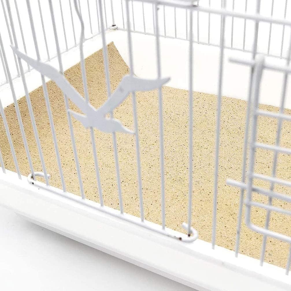 Educational diagram showing benefits of grit for bird beak maintenance