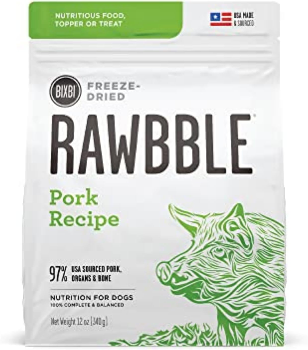 BIXBI Liberty Freeze-Dried Dog Food Topper & Treats, Beef - 98% Meat & Organs, No Refrigeration - USA Made, 26 oz - Image 14