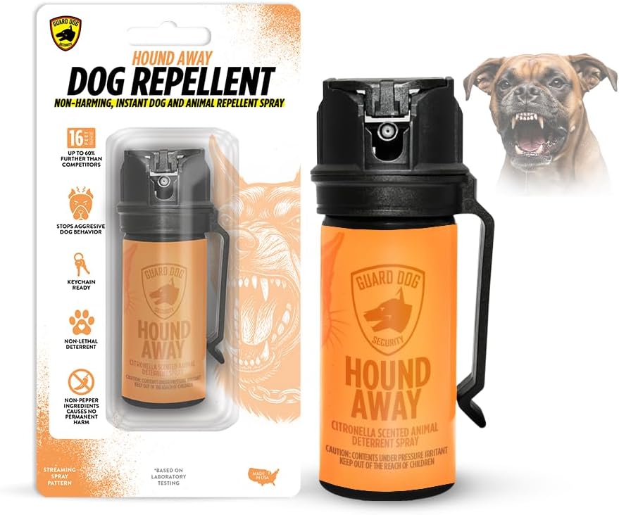 Citronella Dog Deterrent Spray, Dog Spray Self Defense, Training and Barking, Long-Range Dog Repellent, Portable Canister (0.5oz / 2oz) - Image 10