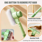 Coziess professional pet grooming tool set with stainless steel pins for detangling and thinning cat fur.