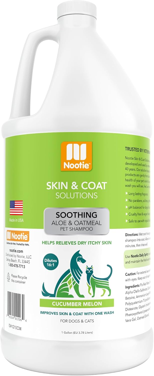Nootie - Pet Shampoo for Sensitive Skin - Revitalizes Dry Skin & Coat - Natural Ingredients - Gentle Dog Shampoo - Cleans & Conditions - Image 13