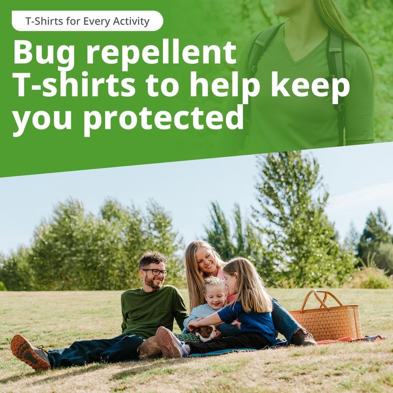 Close up of Insect Shield Field Shirt showing chest pockets and fabric texture