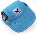 Leconpet Baseball Caps Hats with Neck Strap Adjustable Comfortable Ear Holes for Small Medium and Large Dogs in Outdoor Sun Protection (M, Colour Flower) - Image 11