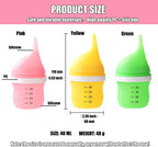 Newborn animal nursing kit with two extra replaceable silicone nipples