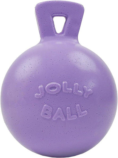 Jolly Pets Tug-n-Toss Dog Toy Ball with Handle, 8 Inches/Large, Blue - Image 10