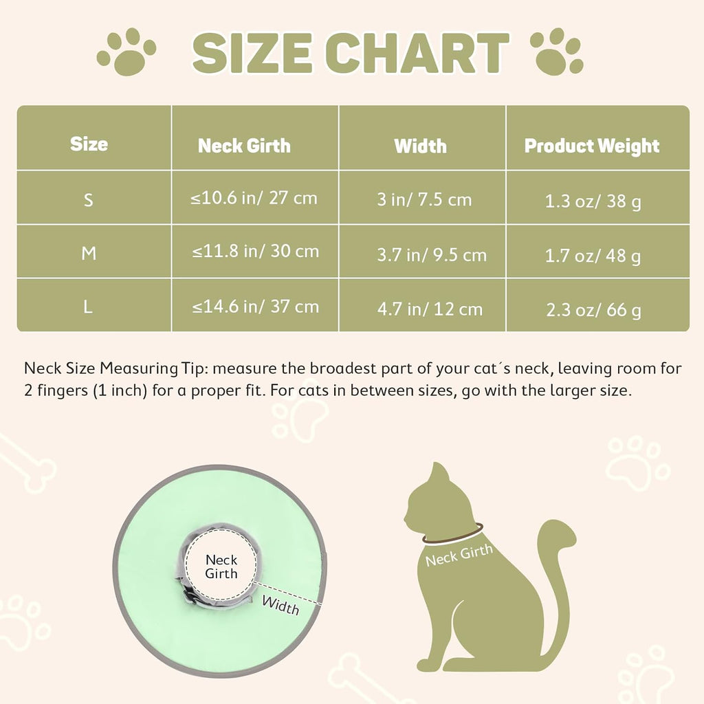 Avont water-resistant soft pet collar alternative to plastic cone of shame