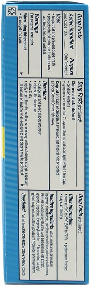 Imported Desitin baby cream for diaper rash prevention and relief