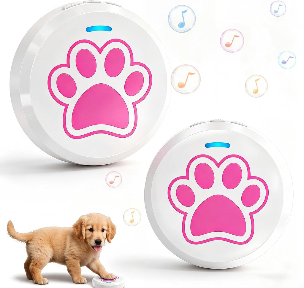 ChunHee Dog Training Bells for Door - Dog Door Bell for with 36 Custom Sounds | Dog Bell for Door Potty Training | Chew-Proof & Adjustable Volume (0-115dB) | Teach Puppies to Signal to Go Outside - Image 10