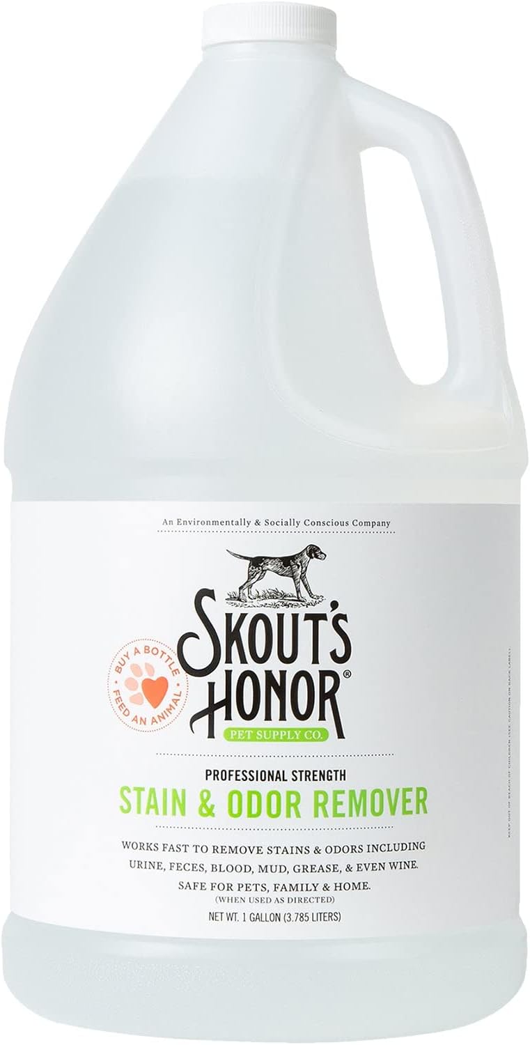 SKOUT'S HONOR Severe Mess Stain & Odor Eliminator, Powerful Stain Remover and Carpet Cleaner for Tough Dog Messes, Eco-Friendly Carpet Deodorizer, Cleaning Spray and Poop Spray, 35 oz - Image 10