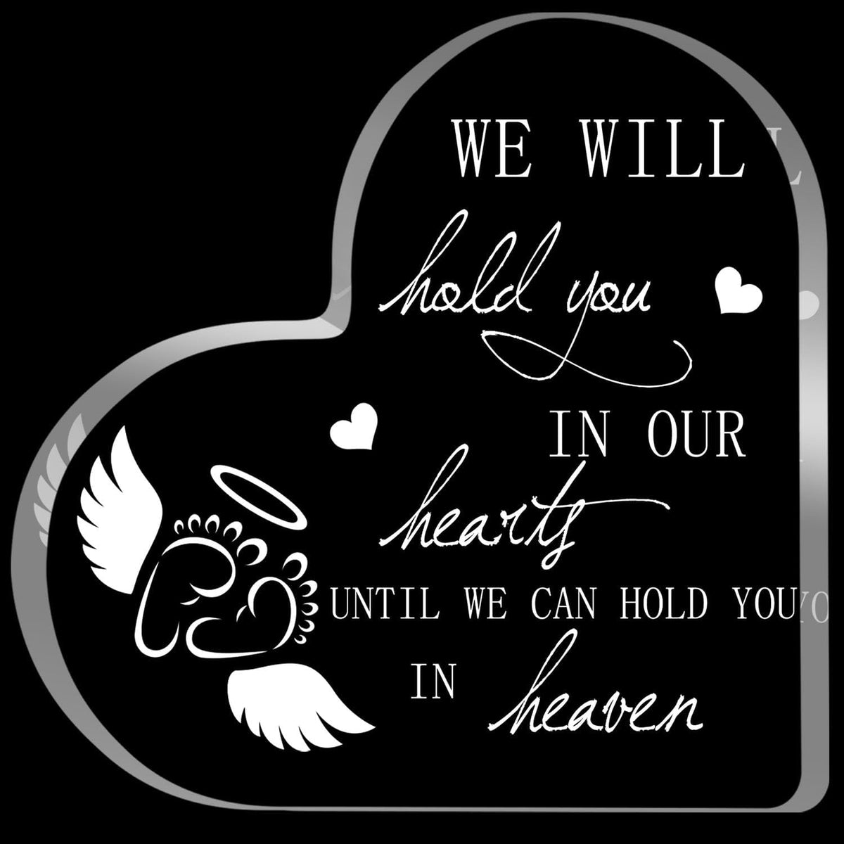 Pet Memorial Gifts, Sympathy Gift for Loss of Dog Cat, Pet Memorial Acrylic Rainbow Bridge Decorations Condolences Gifts for Pet Loss Remembrance Keepsake - Image 9