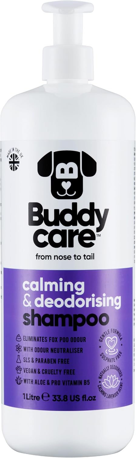 Buddycare Vanilla & Shea Butter Dog Shampoo - (16.90oz) Itch Relief & Dog Shampoo Sensitive Skin Care, Dog Shampoo and Conditioner, Premium Dog Grooming Supplies for All Breeds - Image 14