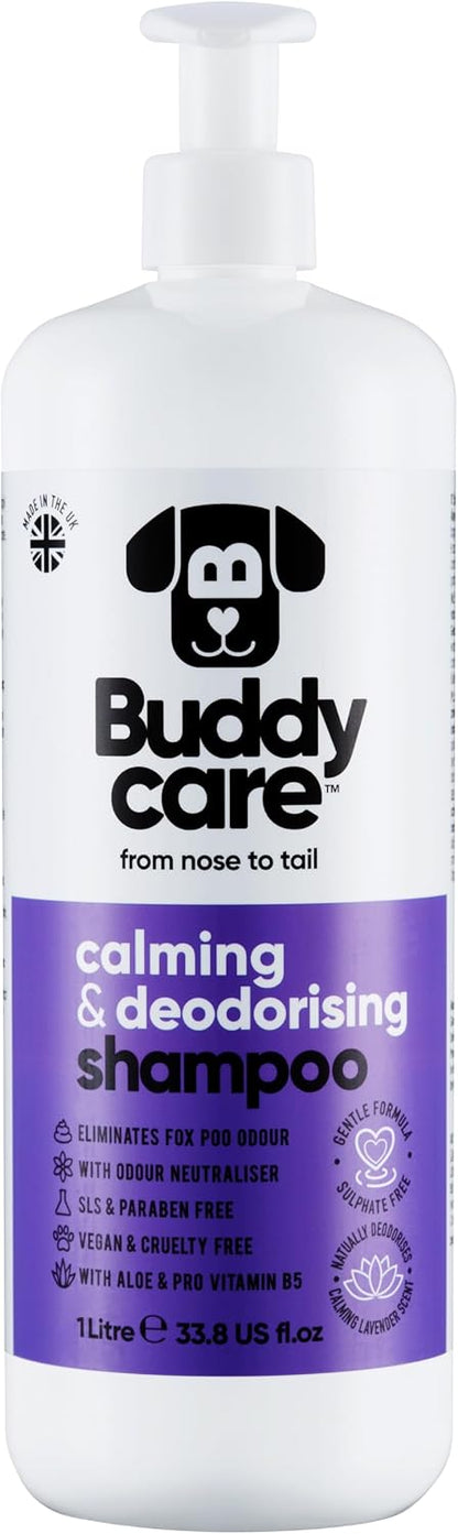 Buddycare Vanilla & Shea Butter Dog Shampoo - (16.90oz) Itch Relief & Dog Shampoo Sensitive Skin Care, Dog Shampoo and Conditioner, Premium Dog Grooming Supplies for All Breeds - Image 14