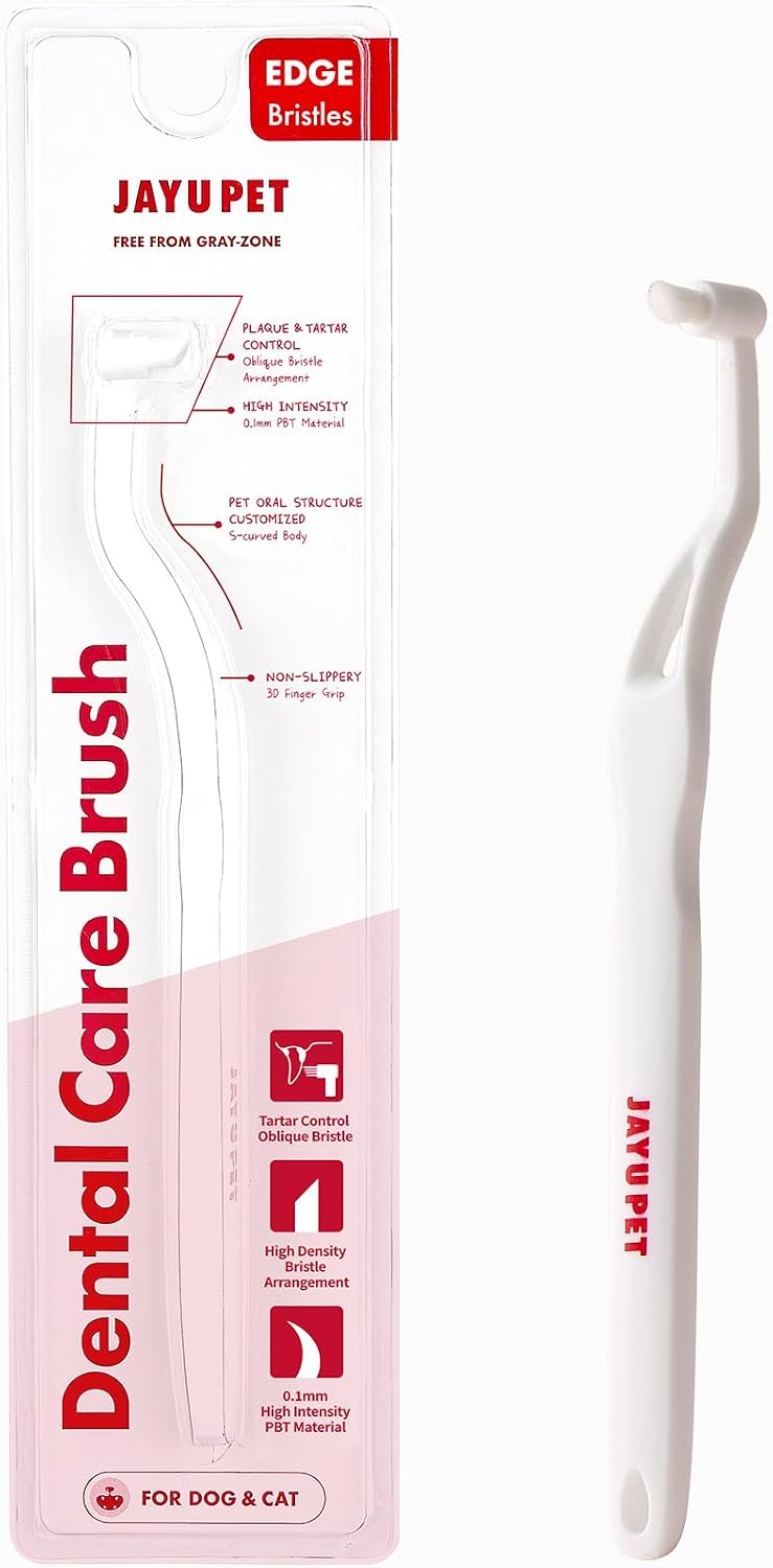 JAYU PET Dental Care Brush with Soft Bristles 1ea | Dog Toothbrush, Cat Toothbrush, For Kitten and Small Dogs, Removes Old Plaque and Tartar, Easy Cleaning - Image 13